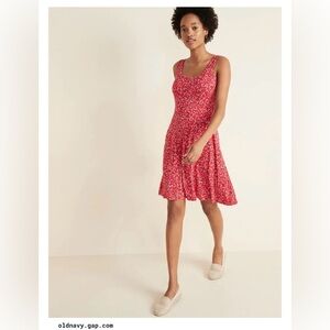Old Navy Sleeveless Fit & Flare Jersey Dress